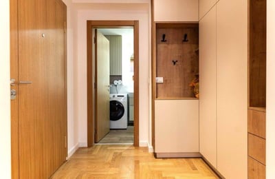 Alquiler de un luminoso apartamento de 2 habitaciones, 47 m², centro de la ciudad, Belgrado, Serbia